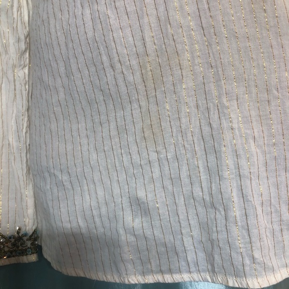 Ethnic embellishes &embroidered tunic top, XL - Picture 7 of 7